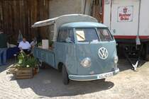 VW T1 als rollende Grtnerei bei den Fladungen Classics 2009