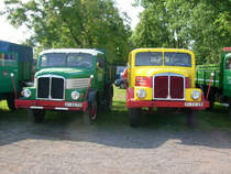 S4000 Zugmaschine und der Vorgnger H3A auf dem AGRA Gelnde in Markkleeberg