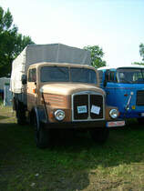 S4000 Pritsche am Sonntag Morgen beim Bulldogtreffen im AGRA Park.