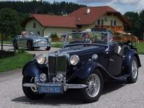 MG am Weg zum Oldtimertreffen in Waldzell; 090726