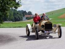 FORD-T (Speedster-Torpedo) Bj.1926 erreicht mit seinen 45PS den Oldtimersammelpunkt in Waldzell; 090726