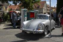 auch der Porsche wartet auf den Tankwart anl. der Fladungen Classics 2009