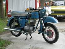 Motorrad MZ ES 175/1 aus dem Schwalm-Eder-Kreis beim Museumsfest des Blaulichtmuseums in Beuster 22.07.2009