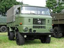 Lkw W 50 LA der NVA beim Museumsfest des Blaulichtmuseums in Beuster 22.07.2009