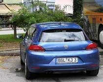 VW Scirocco, R�ckansicht.