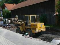ZEPPELIN ZL10B auf einer Tiefbaustelle in 36088 H�nfeld-Mackenzell am 29.06.2009