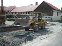 ZEPPELIN ZL10B auf einer Tiefbaustelle in 36088 H�nfeld-Mackenzell am 29.06.2009