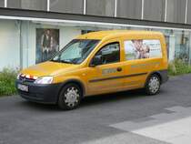 Opel Combo der GWV, ein regionaler Versorger f�r Gas und Wasser, gesehen am 30.07.09 in Fulda