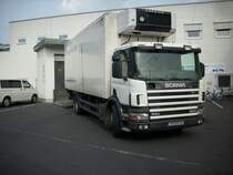 SCANIA-LKW am 29.Juli 2009 in Bergen/Rgen.