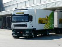 Marti Transport DAF XF LKW in Kallnach am 01.08.2009