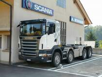 SCANIA R 440 FR 51948  LKW in Kallnach am 01.08.2009