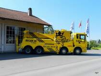 SCANIA R 480 BE 446U Apschlepper fr LKW`s in Kallnach am 01.08.2009