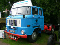 IFA W50L/Sz mit Fernverkehrskabine vom Handelstransport Gera stand im AGRA Park beim Bulldogtreffen