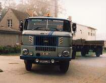 1990 ein echter Hinkucker der W50L vom VEB Gieerei u. Maschinenbau Torgelow.