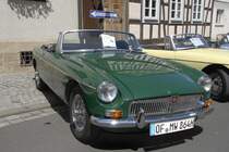 MG B, Bj. 1966, bei den  Fladungen Classics 2009 