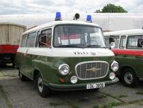 Barkas B 1000 der Abt. Verkehrspolizei der VP beim Museumsfest des Blaulichtmuseums in Beuster 22.07.2009