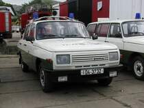 Wartburg 353 als Funkstreifenwagen der VP beim Museumsfest des Blaulichtmuseums in Beuster 22.07.2009