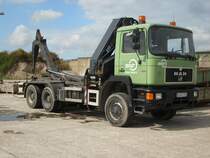 MAN-LKW am 04.August 2009 in Bergen/Rgen