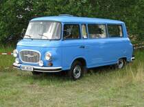 Kleinbus Barkas B 1000 aus dem Wartburgkreis beim 11. Perleberger Oldtimer- und Militrfahrzeugtreffen, Flugplatz Perleberg 12.07.2009