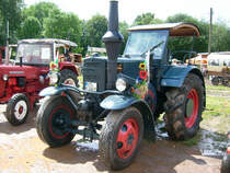 Ursus C45 war ebenfalls beim Lugauer Bulldogtreffen zu Gast.