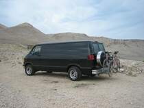 97'Dodge Ram B 2500 cargo van, 5,2 l, V8, 230 PS
Verbrauch 12,5 - 23 l/100km, Druchschnitt 18 l/100km