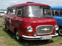 Barkas B 1000 Kleinbus aus dem Harzkreis beim 16. Oldtimer- und Traktorentreffen, Alt Schwerin/Meckl. 08.08.2009