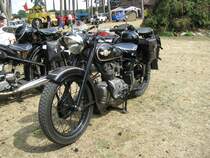Motorrad Simson 425 T beim 16. Oldtimer- und Traktorentreffen, Alt Schwerin/Meckl. 08.08.2009