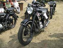 Motorrad EMW R 35 beim 16. Oldtimer- und Traktorentreffen, Alt Schwerin/Meckl. 08.08.2009