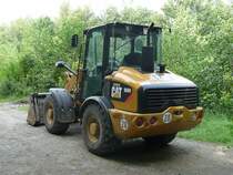 11.08.09,Radlader CAT 906H auf der Erzbahntrasse in Bochum.