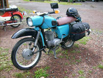 MZ ES 125 beim Lugauer Oldtimertreffen