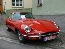 Jaguar E bei den Fladungen Classics 2008