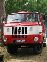Pritschenwagen W 50 LA mit Doppelkabine aus dem Ucker-Randow-Kreis beim 16. Oldtimer- und Traktorentreffen, Alt Schwerin/Meckl. 08.08.2009