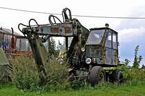 T 174 im Vorfeld des Museums in Dargen am 11.08.09