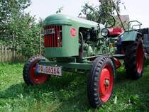 HATZ-E85F,Bj.1955,10PS wartet in M�nsteuer auf die Oldtimerausfahrt; 090809