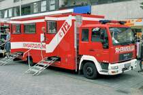 Einsatzleitung - MAN LE 180 C  ELW-2, am 08.08.2009 in Euskirchen.