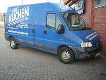 Citroen-Jumper am 16.August 2009 in Bergen/R�gen.