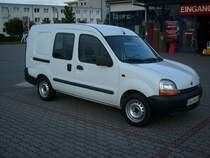 Ohne Werbung lackierter Renault-Kangoo am 12.August 2009 in Bergen/R�gen