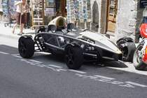 Diesen in England zugelassenen Atom der Ariel Motor Company England sah ich am 28.07.2009 in Frankreich in einem kleinen Ort in der N�he von Megeve