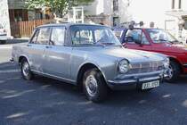 Dieser SIMCA 1300 GL stand ebenfalls vor der Gastst�tte in der Auvergne, wo sich am 26.07.2009 Freunde alter Fahrzeuge ein Stelldichein gaben.