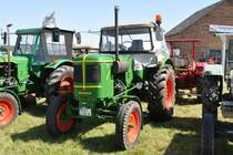 Deutz luftgek�hlt, ausgestellt am Truckerfest in Kirchheim - 15.08.2009