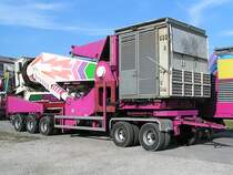 5AX- Antriebsaggregath�nger  eines �sterr. Schaustellers wurde zum Vergn�gungspark in Ried i.I. herangekarrt; 090819