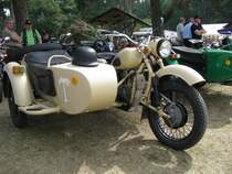 deutsches Motorrad ..... mit Seitenwagen aus dem landkreis Stendal, Alt Schwerin 08.08.2009