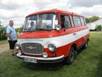 Kleinbus Barkas B 1000 aus dem Landkreis Nordwestmecklenburg, Meetzen 16.08.2009
