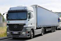 Mercedes Actros 1846, geparkt in Euskirchen am 22.08.2009
