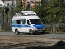 MB Sprinter als Lautsprecher-Kfz. der Bundespolizei, gesehen am 23.08.2009 in Jena
