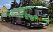 Scania 124G 420 Tankzug - Raiffeisen Voreifel-Ahr - 01.08.2009 EU