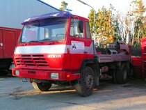 Steyr991 hat nur noch sporadische Dienste (Schrottcontainerzustellung) zu verrichten. 0601207