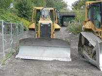 26.08.09,CAT-Raupe in Wanne Eickel.