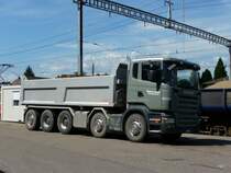 Roland Anker INS - SCANIA R500 V  BE 71796 abgestellt in T�uffelen am 17.08.2009