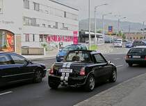Mini Cooper Cabrio-Pickup. Privatumbau.